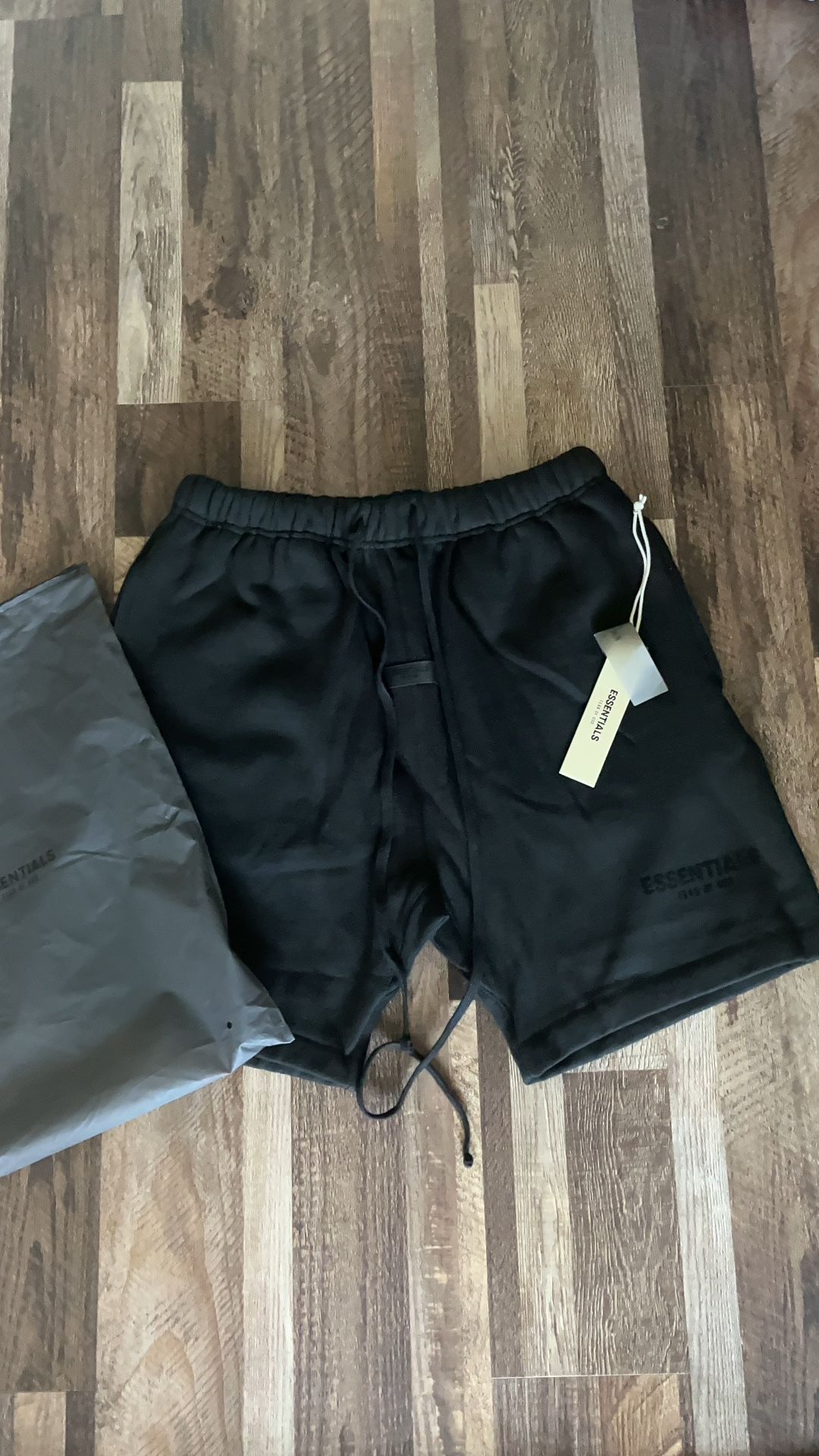 Black Essential Shorts