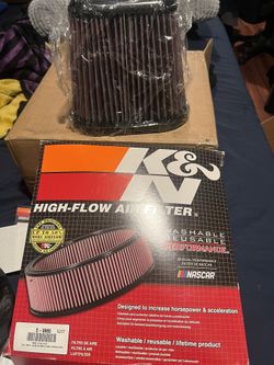 K & N Intake Filter C7 Corvette Stingray
