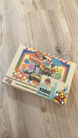 Pokemon World Championship 2025 Anaheim car scene puzzle 1000 piece