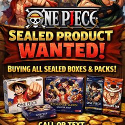 Paying cash for one piece sealed