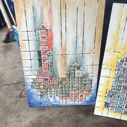 Postage Stamps Frame 