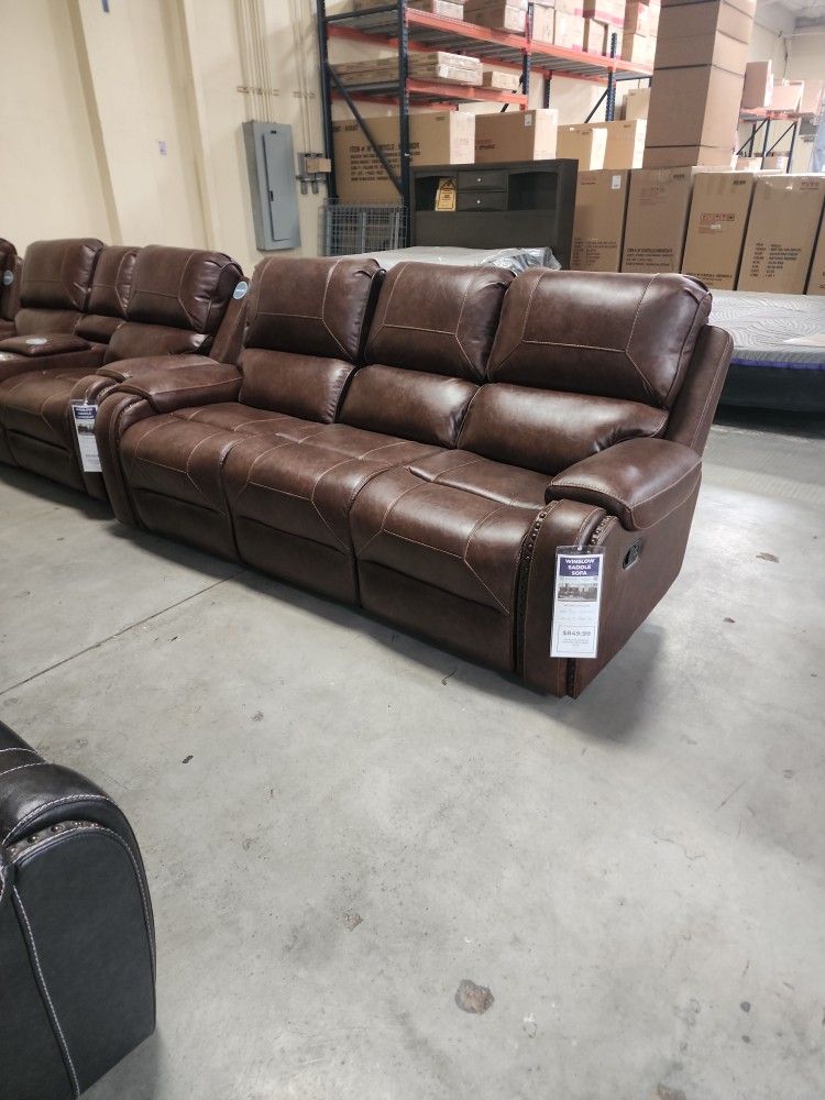 Reclining Sofa And Loveseat