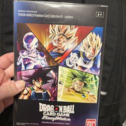 Dragon ball super card game fusion world premium card collection