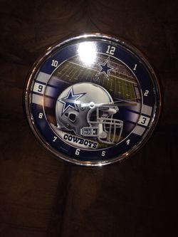Cowboys clock