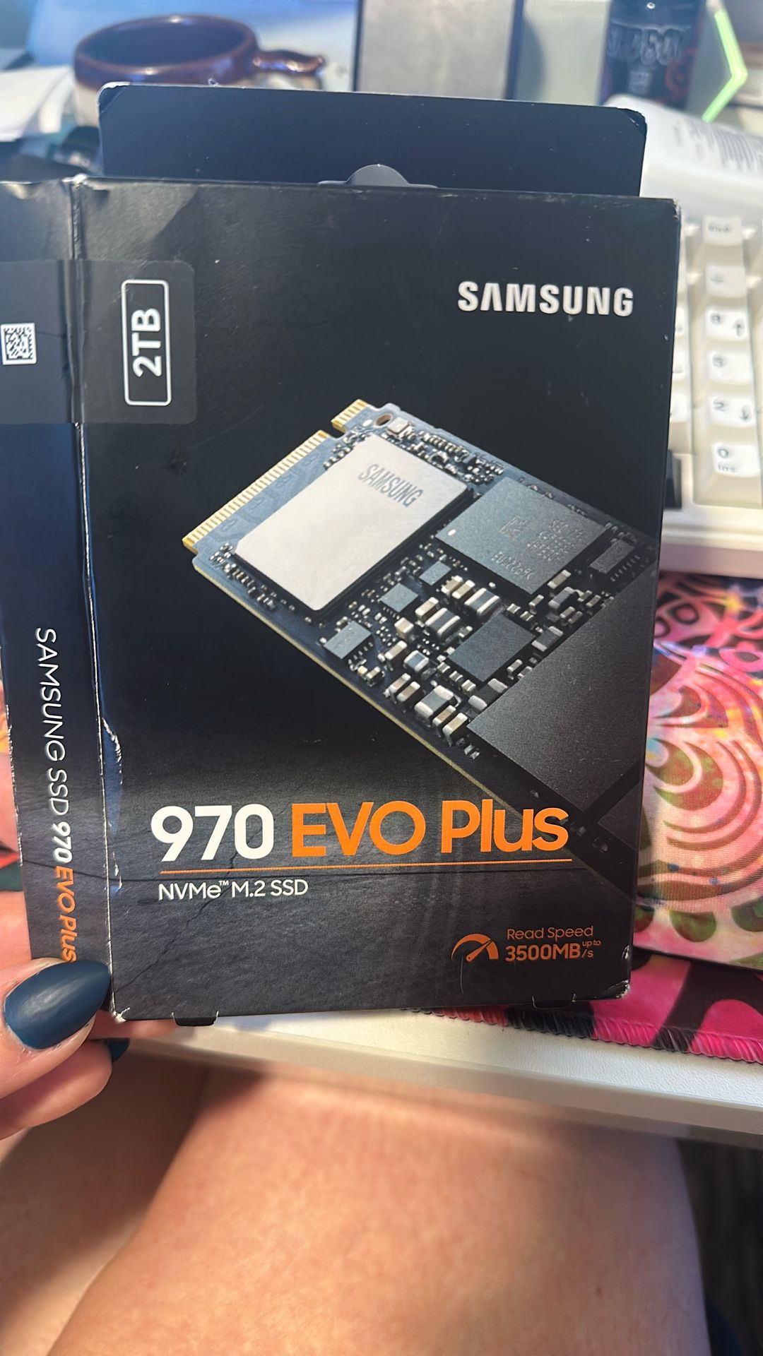 SAMSUNG 970 EVO Plus SSD 2TB NVMe M.2 Internal Solid State Drive w/ V-NAND Technology, Storage and Memory Expansion for Gaming, Graphics w/ Heat Contr