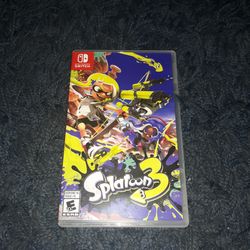 Splatoon 3 For Nintendo switch Brand New Sealed
