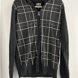 VTG Store 68 Full Zip  Sweater Mock Neck Mens L