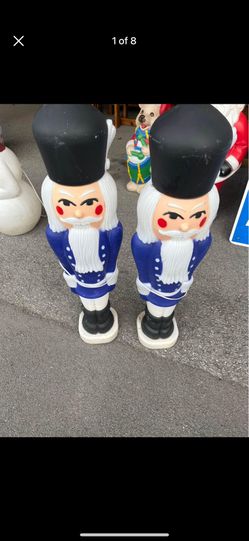  Christmas Nutcracker Toy Soldier Blow Molds