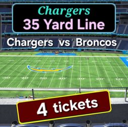 Chargers Tickets