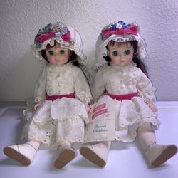 Two Vintage 1960s Madame Alexander Degas Girls #1575 One With Tag