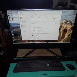 Lenovo All-in-one Computer IdeaCenter 23" Inch Touch Screen  510-23ISH I  Windows 11 ,MS Office and Keyboard And Mouse WiFi