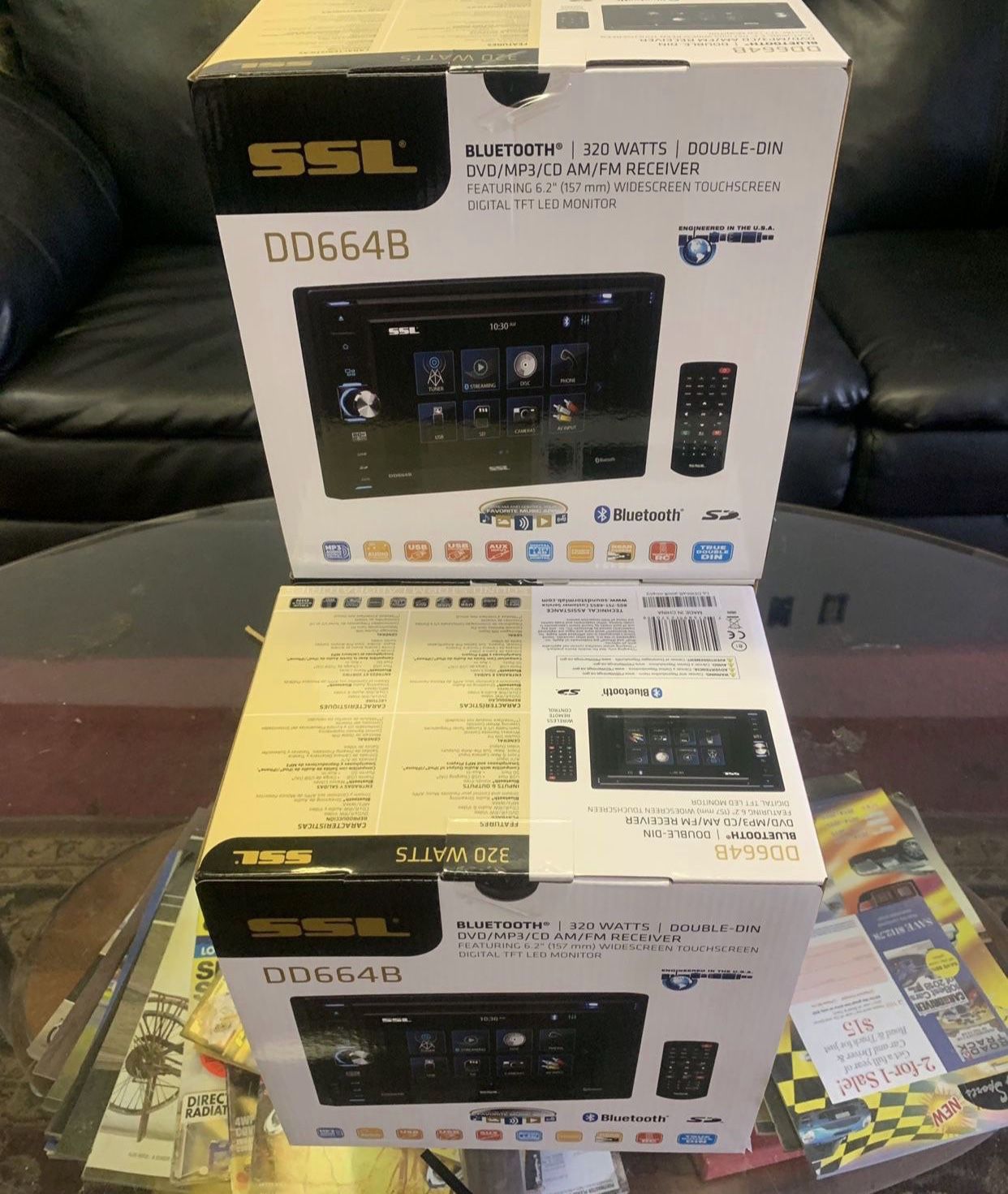 SSL Audio Double Din Car Stereo . New Years Flash Sale . Bluetooth Dvd . $89 While They Last . New