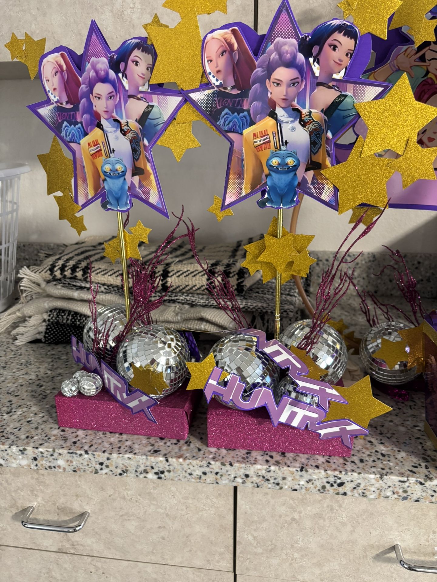 K Pop Demon Centerpieces