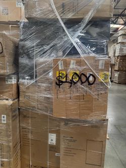 pallet liquidation, bulk inventory, truckload liquidation, overstock inventory, discount merchandise, resale inventory, flea market inventory, e-comme
