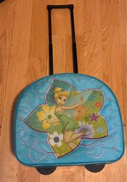 Disney Tinker Bell Kids Rolling Luggage