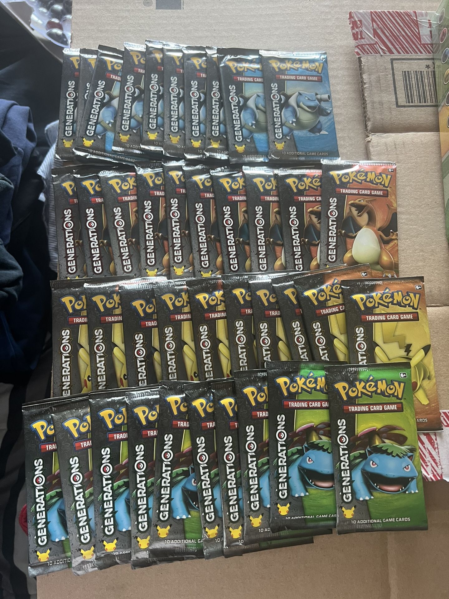 Pokmon generations Booster Box - www.toquedesaborminas.com.br
