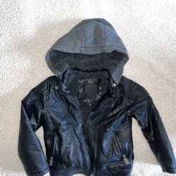 Urban Republic Faux Leather Kids Jacket-size 4