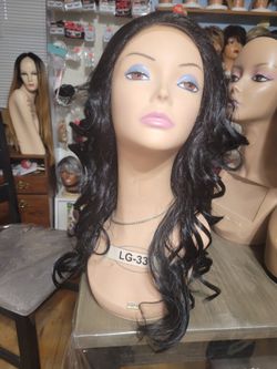 Missy # 1 Color. Syntheric Lace Front And Heat Safe Wig.