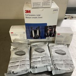 Full Face Respirator-Large and Accessory’s