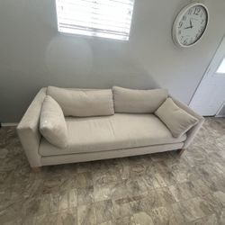 Crate n Barrel Sofa- 80”x 36” X 27”