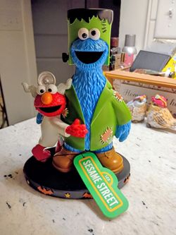 Sesame Street Cookie Monster and Elmo Halloween
