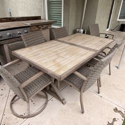 Outdoor Waterproof 8 Foot Table And Chair Chairs