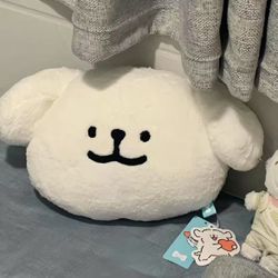 Cute line puppy plush doll