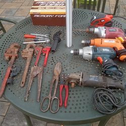HUGE LOT OF POWER TOOLS AND OTHER TOOLS 