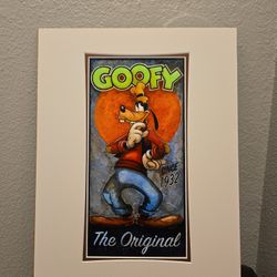 Goofy The Original Print No Frame