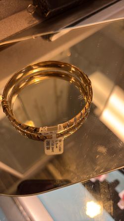 Banglebracelet 10 karat gold 13.9 g