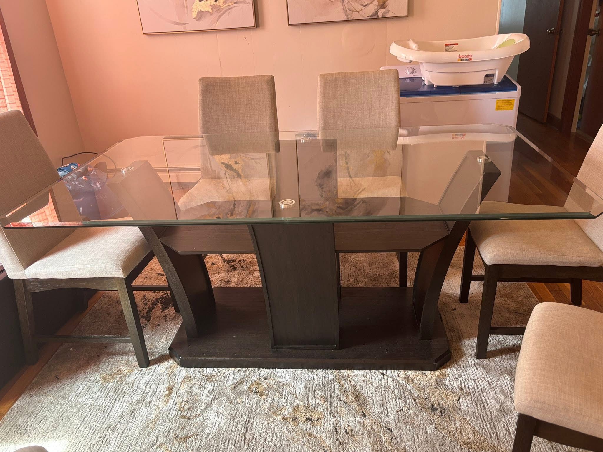 New Dinning Room Set Of 6 / Only Pick Up At Fall River MA.