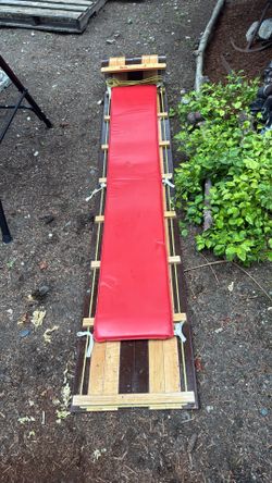 Wood Sled