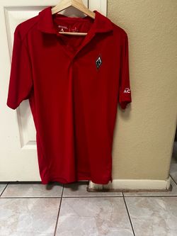 Las Vegas Aces Red Antigua Polo Small