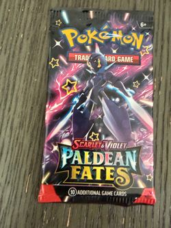 Pokemon Scarlet & Violet Paldean Fates Booster Pack