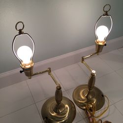 Brass Office Lamps