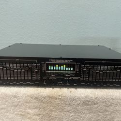 Numark EQ 2600 Stereo Graphic Equalizer Spectrum Display 10 Band ,Tested Japan