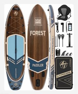New ATPROSS inflatable stand up paddle board $14 firm