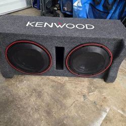 Kenwood 12" Subwoofers 
