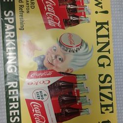 Vintage Coke Poster
