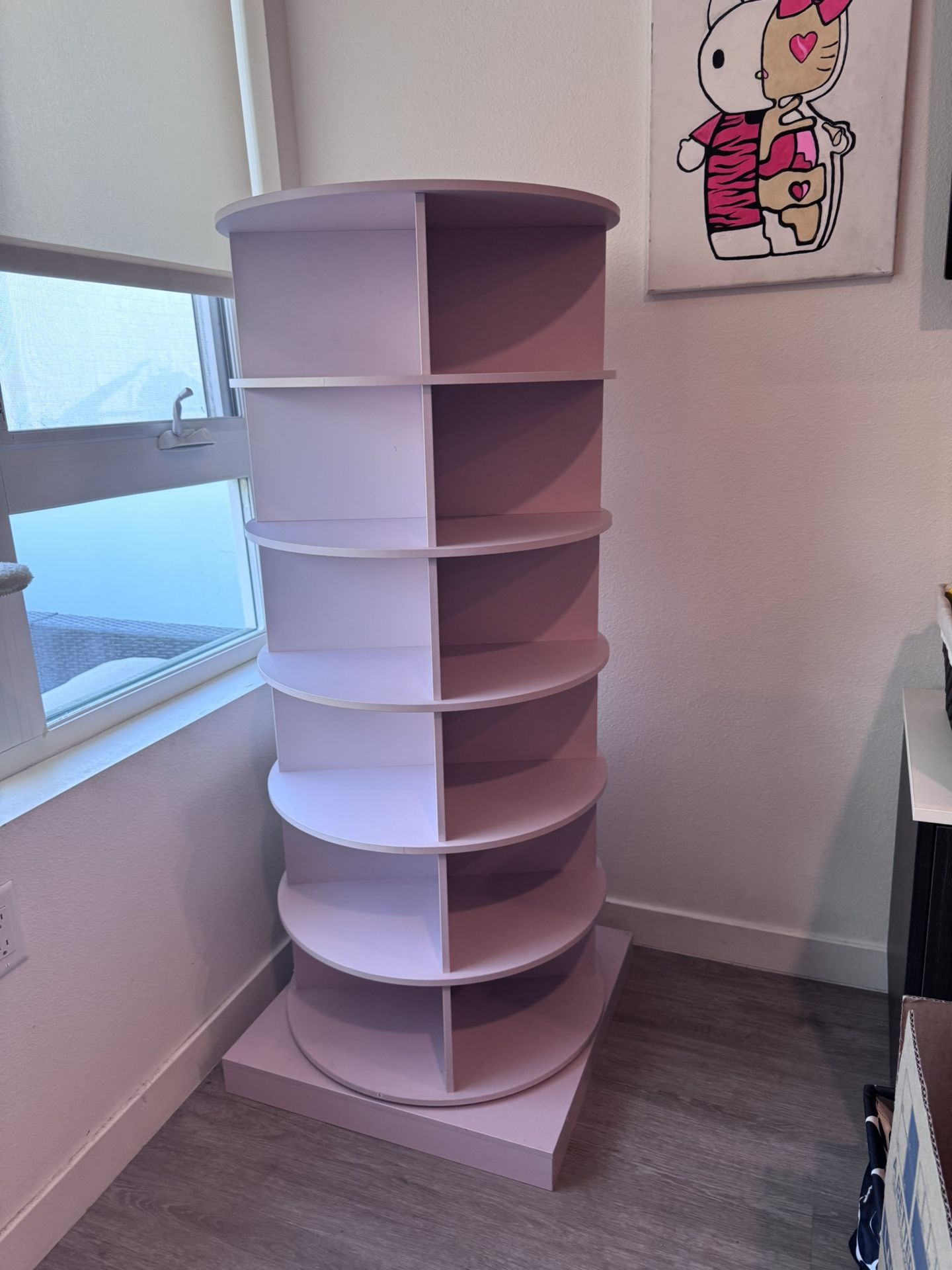 360 Rotating Shoe Rack