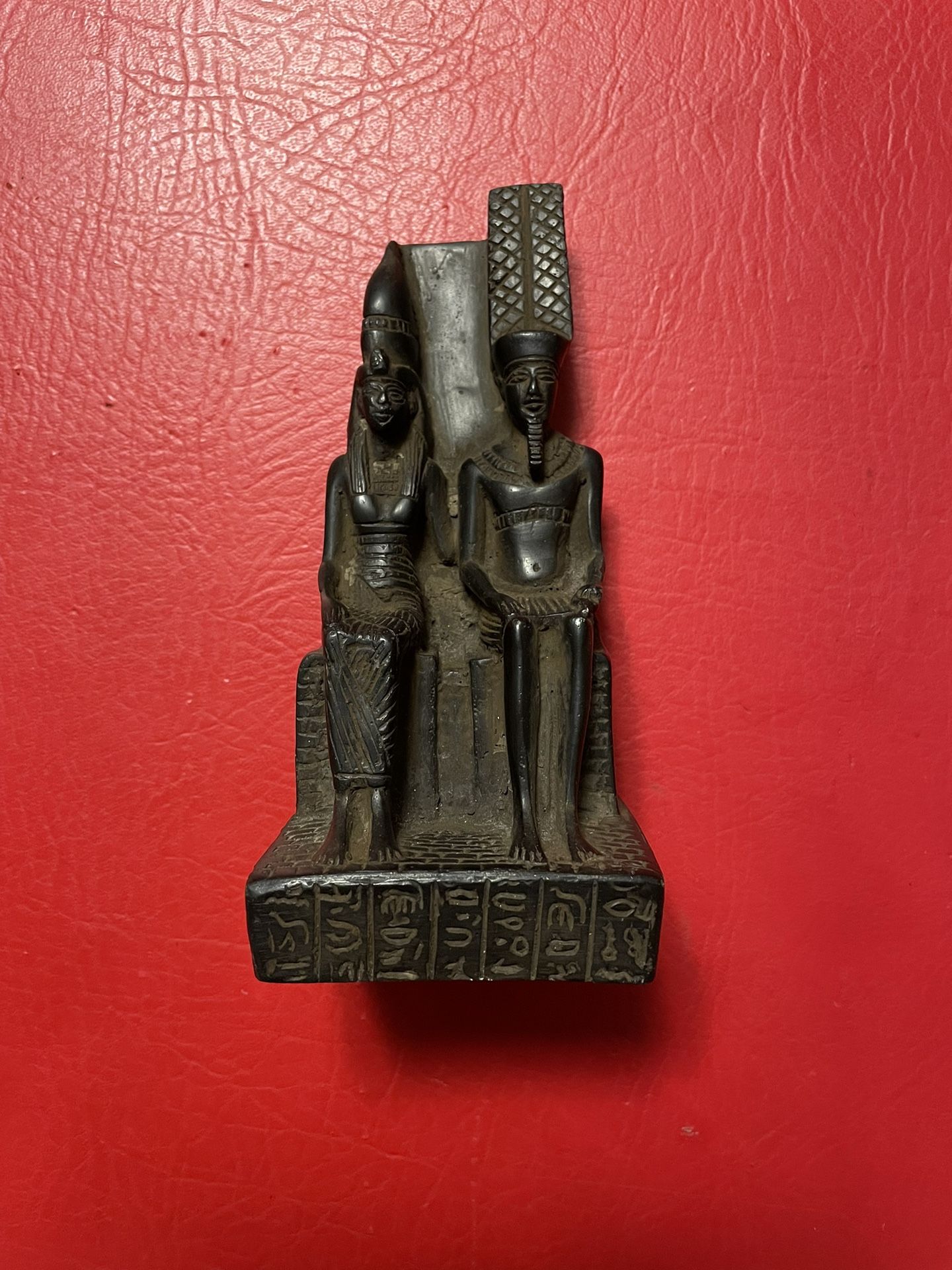 Antique Egyptian Amon Mout Figurine