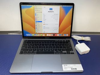 APPLE MACBOOK PRO 2020 13" SCREEN / i5  1.4 GHZ  / 8 GB / 256 GB