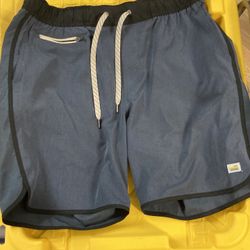 Vuori Banks Shorts Medium Blue