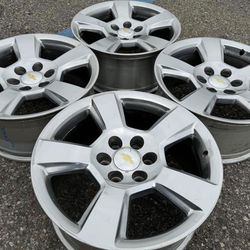 20” GMC Yukon Sierra Denali Chevy Tahoe Silverado Wheels Suburban Cadillac Escalade Rims Set