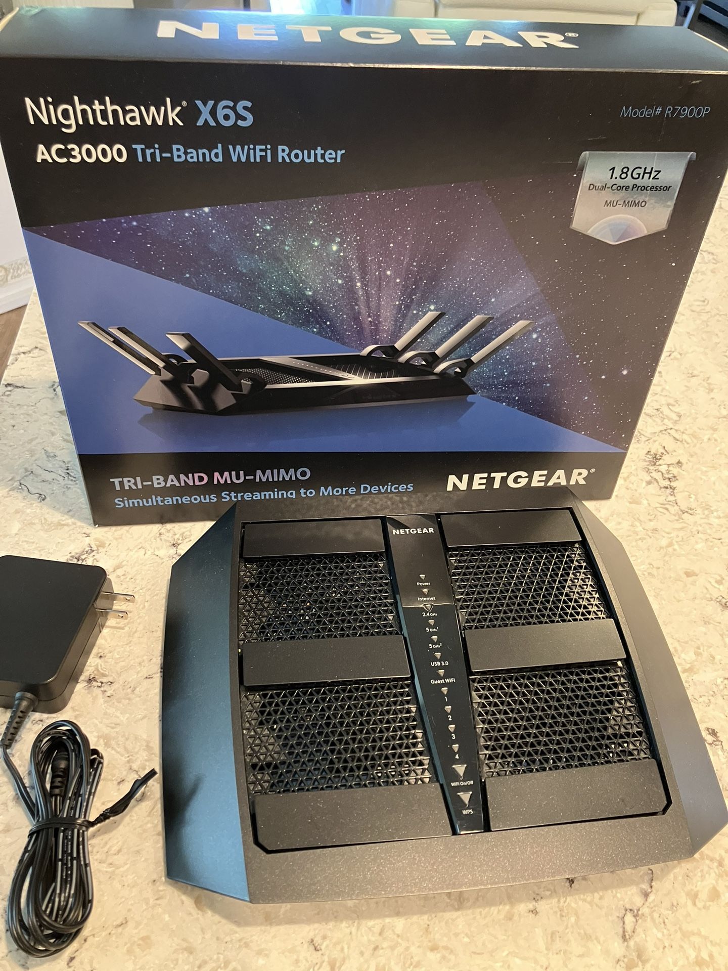 Netgear Nighthawk X6S WiFi Router - R7900P