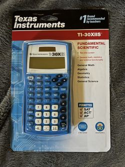 Texas TI-30XIIS - Blue - Brand New/Sealed