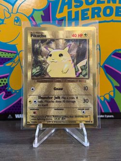 2021 Pokemon Celebrations Ultra Premium Pikachu Metal #58