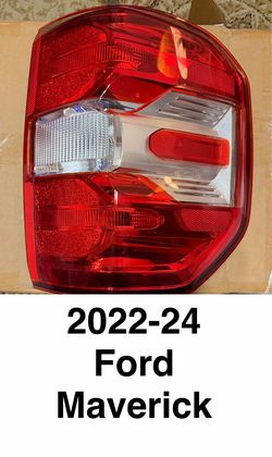 2022-24 Ford Maverick Tail Light New