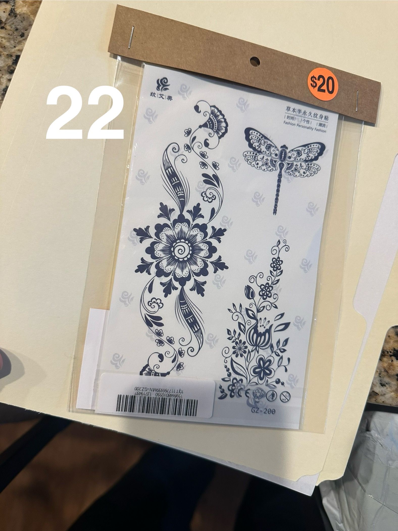 Stepsyy Tattoos - Last 2 Weeks - Waterproof & Scratch Proof