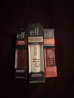 e.l.f. Glow Reviver Lip Bundle Set of 3